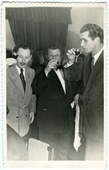 Zbigniew Kopczyński ze znajomymi