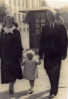 Wanda i Stefan Siwek z c&oacute;rką Wiesławą