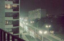 Widok z okna mieszkania przy ulicy Głębokiej