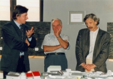 Odbi&oacute;r makiety lubelskiego Starego Miasta 1999 IX 20