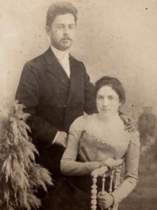 Uriasz (Uriel) Wolfowicz Szeftel i Anna Chana Szeftel z domu Kowner