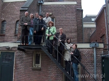 Uczestnicy projektu "Życie Żydów w Europie" podczas seminarium roboczego w Groningen