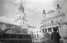 Widok z ulicy Królewskiej w Lublinie