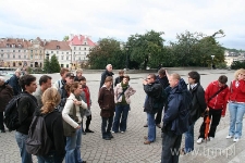 Uczestnicy seminarium podczas zwiedzania Lublina