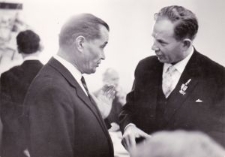 Spotkanie cichociemnych. Stefan Przybylik i Michał Fijałka