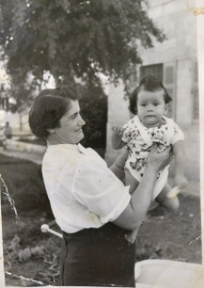 Gienia Zimmerman z córką Leą