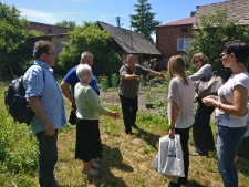 Lea Hirsch z rodziną w Turobinie