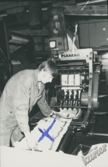 Lubelskie Zakłady Graficzne. Drukowanie gazety IX