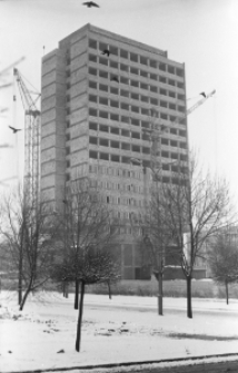 Budowa wieżowca rektoratu UMCS w Lublinie
