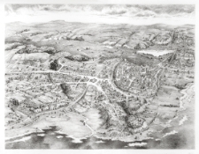 Panorama Lublina z czasów Unii Lubelskiej