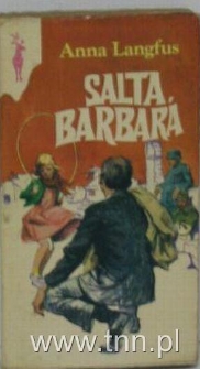 Okładka hiszpańskiego wydania książki Anny Langfus "Saute, Barbara" (Skacz, Barbaro)