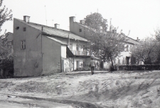 Podw&oacute;rze kamienicy przy ulicy Zielonej 5a w Lublinie