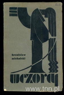 Okładka tomiku "Wczoraj"Bronisława Michalskiego