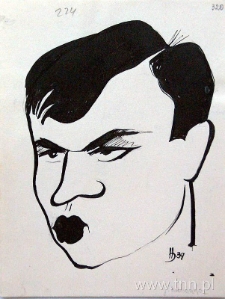 Karykatura Józefa Czechowicza