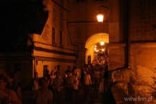 Spacer trasą "Poematu o mieście Lublinie" J. Czechowicza przy pełni księżyca, 30.07.2007