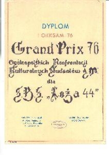 Dyplom Grand Prix 1976