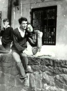 Michał Hochman z dziewczyną