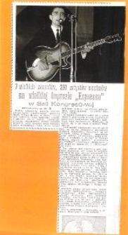 7 wielkich zespołów, 250 artystów amatorów na wielkiej imprezie "Expressu" w Sali Kongresowej