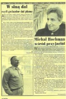 Michał Hochman wśr&oacute;d przyjaci&oacute;ł