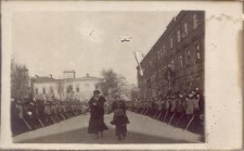 Maria Dąbrowska na placu Litewskim w Lublinie