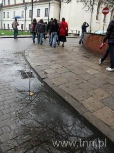 Spacer zakończył się pod ostatnią latarnią dzielnicy żydowskiej