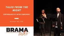 Fragment spotkania "Tales from the Night" z Witkiem Dąbrowskim