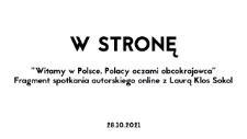 W stronę: Witamy w Polsce. Polacy oczami obcokrajowca