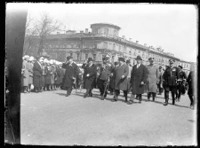 Obchody z okazji święta 11 listopada na Krakowskim Przedmieściu w Lublinie