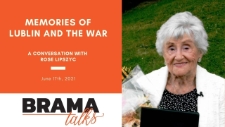 Memories of Lublin and The War: A Conversation with Rose Lipszyc - fragment