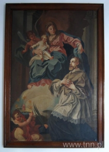 Matka Boska z Dzieciatkiem i św. Janem Nepomucenem. Obraz
