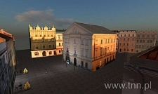 Trybunał Koronny - wizualizacja z projektu "Second Life"