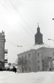 Ulica Lubartowska w Lublinie – "zima stulecia"