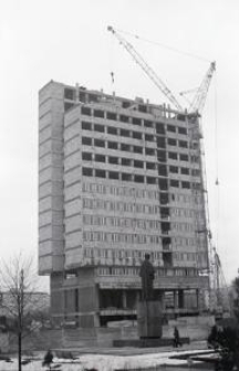 Budowa wieżowca rektoratu UMCS w Lublinie