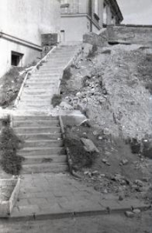 Schody prowadzące na Stare Miasto w Lublinie