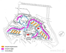 Mapa osiedla im. J. Słowackiego (hansenowskiego) w Lublinie