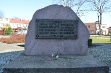 Memorial on the old Jewish cemetery in Bełżyce