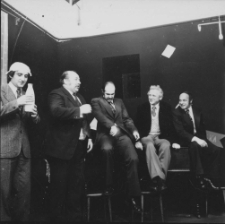 Występ kabaretu Czart podczas programu "Szopka nadbystrzycka"