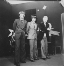 Występ kabaretu Czart podczas programu "Szopka nadbystrzycka"