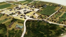 The town of Wielkie Oczy in the 1910s - 3D digital reconstruction