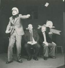 Występ kabaretu Czart podczas programu "Szopka nadbystrzycka"