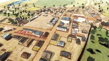 The town of Berezne in the 1930s - 3D digital reconstruction