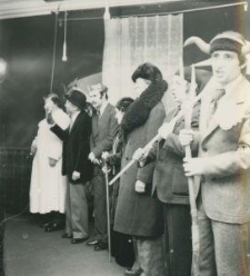 Występ kabaretu Czart podczas programu "Szopka nadbystrzycka"