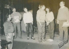 Pr&oacute;ba kabaretu Czart do programu "Cymbergaj blues"