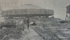 Budowa Mauzoleum na terenie Państwowego Muzeum na Majdanku