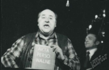 Występ kabaretu Czart do programu "Oj, lubelska szopka nasza"