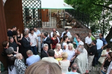 Przed oficjalnym otwarciem wernisażu