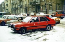 FSO Polonez na ulicy Okopowej w Lublinie