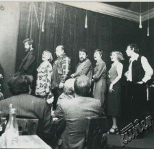 Występ kabaretu Czart do programu "Oj, lubelska szopka nasza"