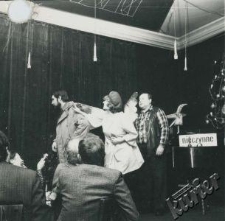 Występ kabaretu Czart do programu "Oj, lubelska szopka nasza"