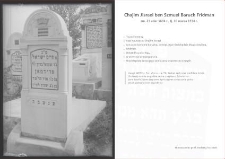 Tombstone of Chajim Yisrael ben Shmuel Baruch Fridman